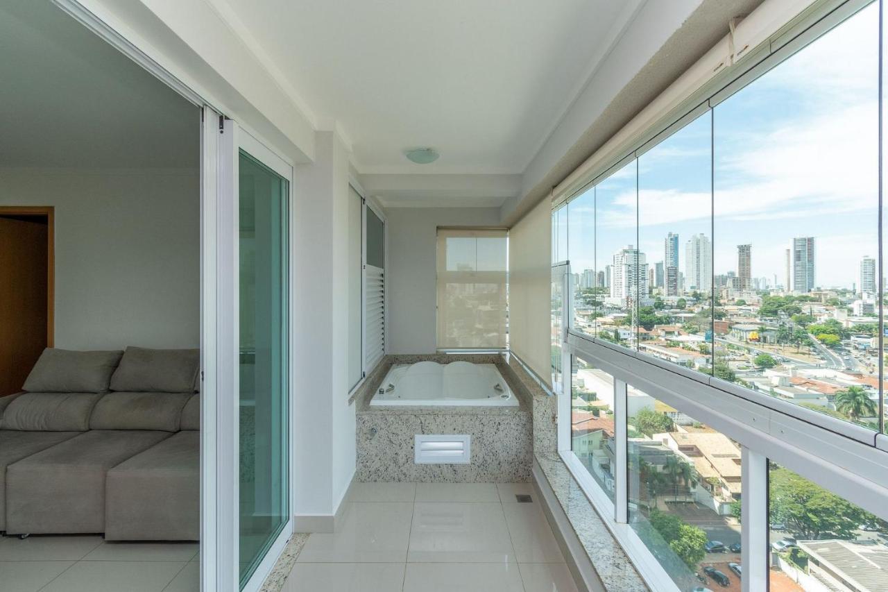 Apartamento De 1 Quarto Com Vista Para O Parque Vaca Brava E Com Jacuzzi No Setor Bueno - El1802 Goiania Exterior photo